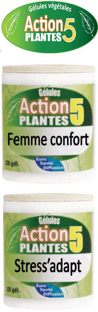 Gamme gélules action 5 plantes